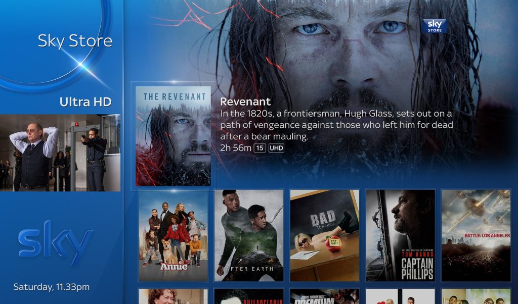 best sky movies