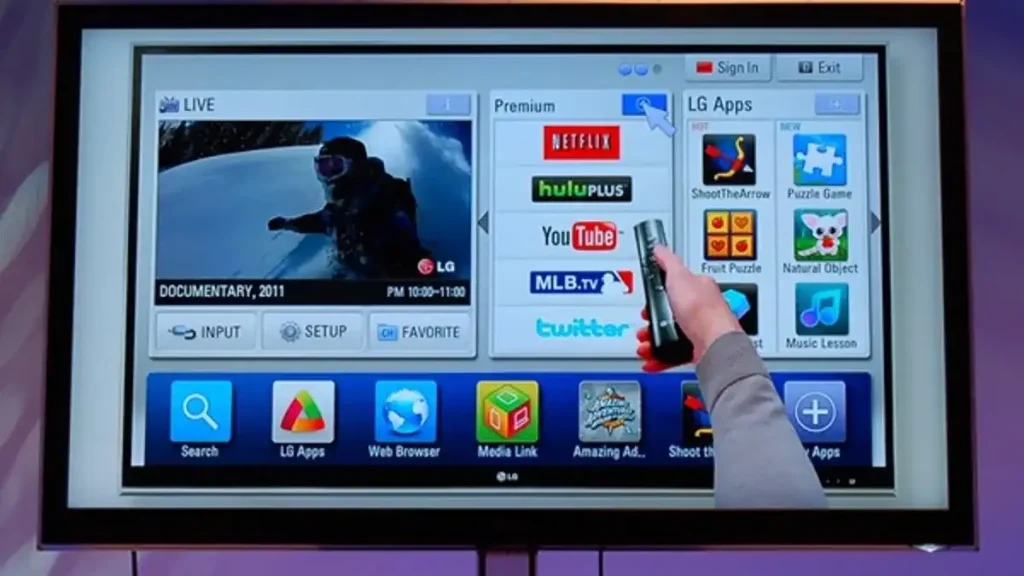 smart app tv 